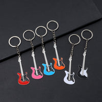 Musical Instrument Keychains — 6 Pack Mini Replicas