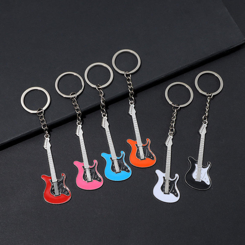 Musical Instrument Keychains — 6 Pack Mini Replicas