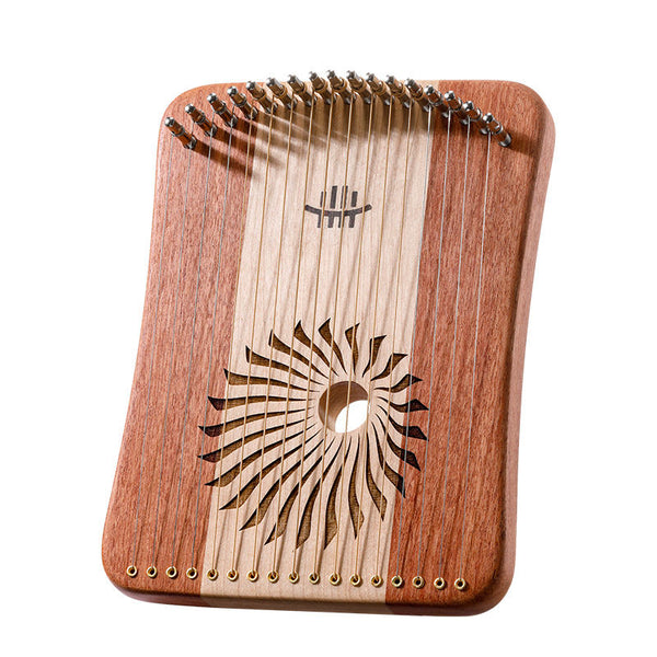 17-String Lyre Harp — Beginner Mahogany