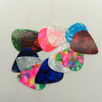 Rose Design Guitar Picks — 12 Pack Assorted