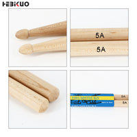 Maple 5A Drum Sticks — Professional Grade Pair