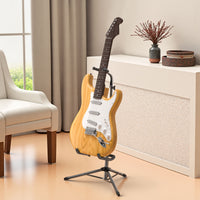 Portable Folding Guitar Stand — Adjustable Height for Electric, Acoustic & Bass - View 5