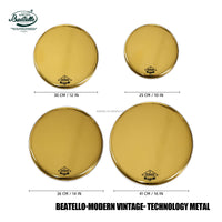 Beattello Mirror Finish Drum Head Skin Pack — Snare Tom Floor Bass Kick - View 4
