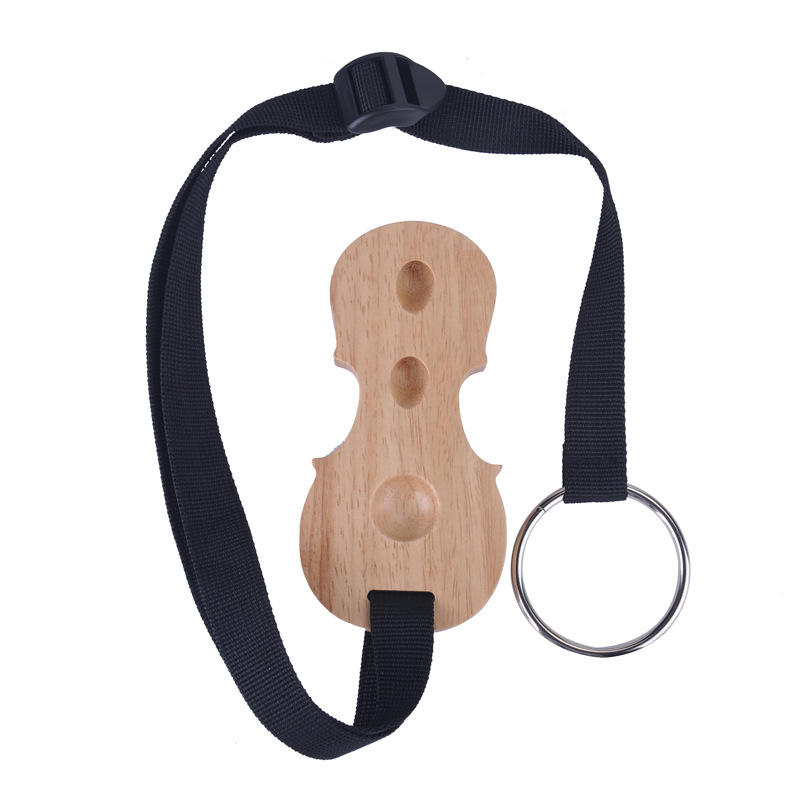 Violin & Cello Non-Slip Endpin Rest Mat — Wood Anti-Skid Pad