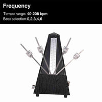 Mechanical Metronome — Classic Pyramid Style