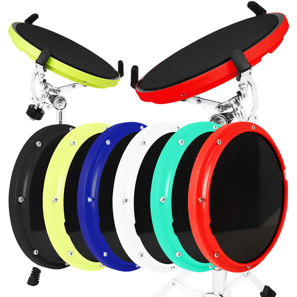 10" Rubber Drum Practice Pad — Silent Training