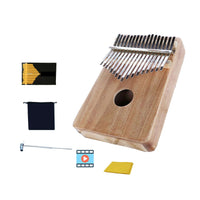 Premium Wooden Kalimba — 17 Key Thumb Piano