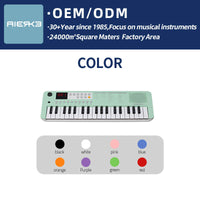 AIERKE ARK-168 61-Key Electric Organ Keyboard — LCD Display for Beginners - View 3