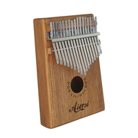 Handmade 15-Note Kalimba — Solid Mahogany