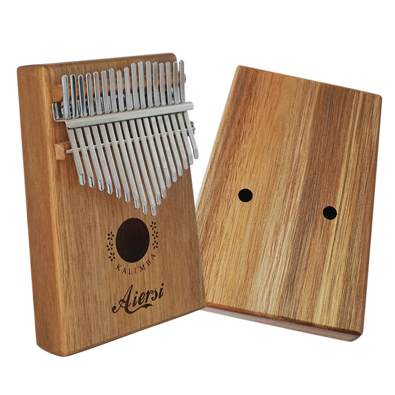 Handmade 15-Note Kalimba — Solid Mahogany