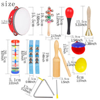 Kids Musical Percussion Set — 10 Piece