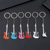 Musical Instrument Keychains — 6 Pack Mini Replicas