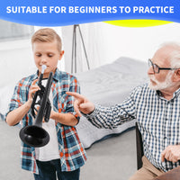 Bb Plastic Trumpet — Lightweight Beginner Instrument