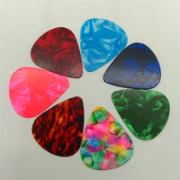 Rose Design Guitar Picks — 12 Pack Assorted