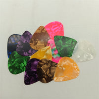 Rose Design Guitar Picks — 12 Pack Assorted
